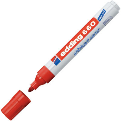 MARQUEUR EFFACABLE EDDING 660 ROUGE