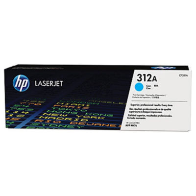 CARTOUCHE LASER HP 312A CYAN