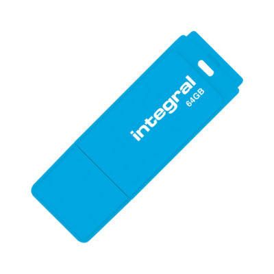 INTEGRAL NEON USB 2.0 BLUE 64GB