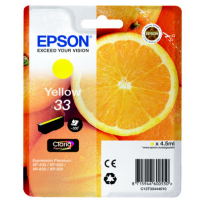 CART JE EPSON T3344 33 YELLOW