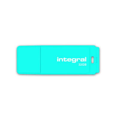 INTEGRAL NEON USB 2.0 BLUE 32GB
