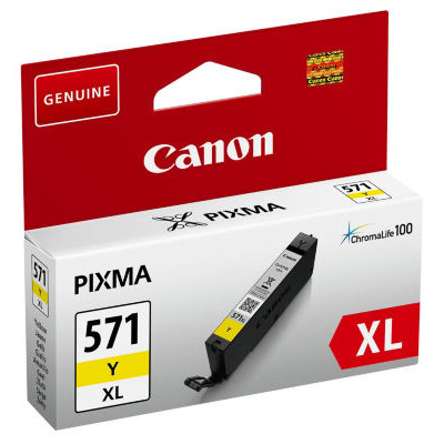 CARTOUCHE JE CANON CLI-571XL YELLOW