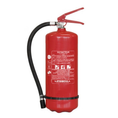 EXTINCTEUR 6KG POUDRE ABC AVEC MANO