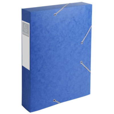 LOT 10 CHEMISES BOX D60MM CARTE BLEU