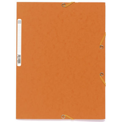CHEMISES CARTE LUSTREE 5/10E ORANGE