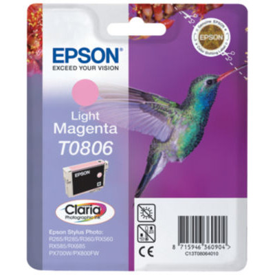 CART JE EPSON T080640 MAGENTA CLAIR
