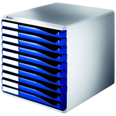 MODULE DE CLASSEMENT 10 TIROIRS BLEU
