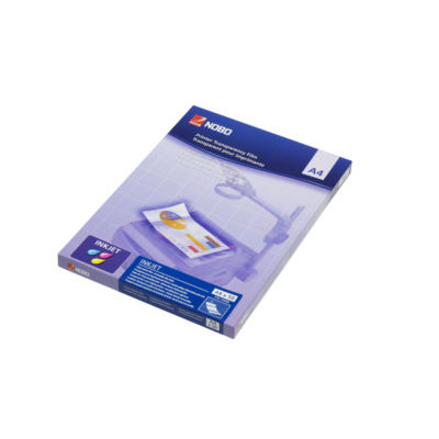 BTE 50 TRANSPARENTS NOBO JET D'ENCRE