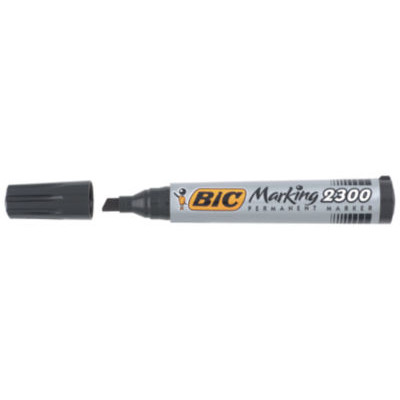 MARQUEUR 2300 POINTE BISEAUTEE NOIR