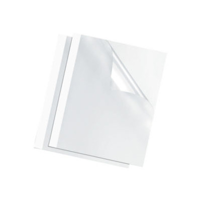 LOT 100 COUV A4 DOS 1.5MM 150µ BLANC
