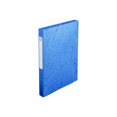 LOT 25 CHEMISES BOX D25MM CARTE BLEU