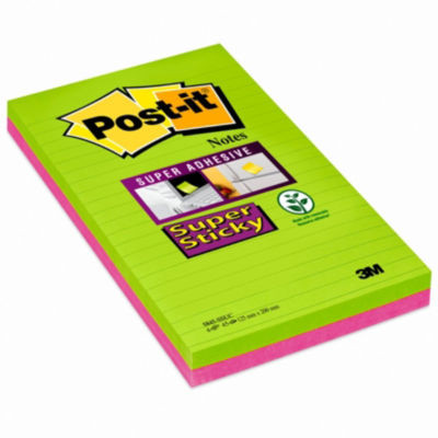 BLOC 4X45 STICKY LIGNE 125X200MM