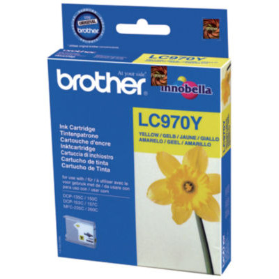 CART JE BROTHER LC970Y JAUNE