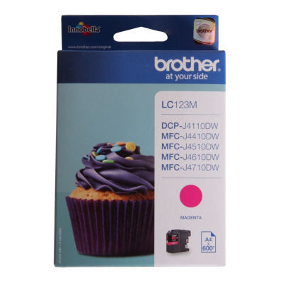 CART JE BROTHER LC123M MAGENTA