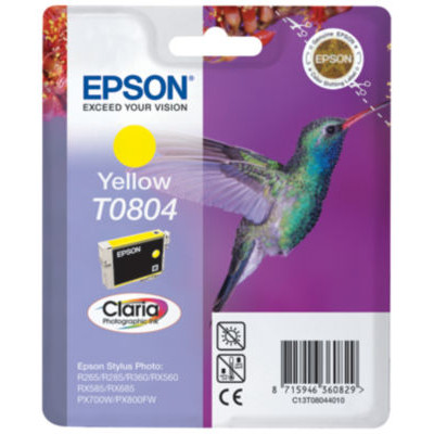 CART JE EPSON T080440 JAUNE