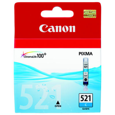 RECHARGE JE CANON CLI521C CYAN