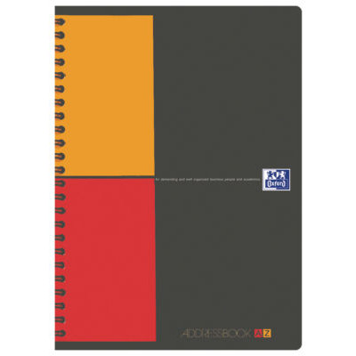 CAHIER ADRESSBOOK 14,8X21 144PAGES