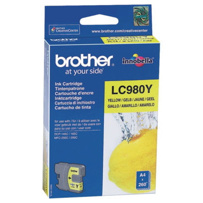 CART JE BROTHER LC980Y JAUNE