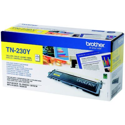 TONER LASER BROTHER TN 230 JAUNE