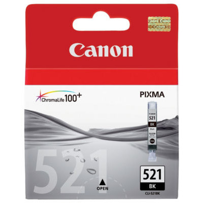 RECHARGE JE CANON CLI521BK NOIR