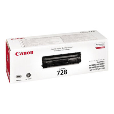 CARTOUCHE LASER CANON 728 NOIR