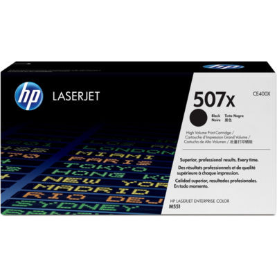 HP TONER 507X CE400X NOIR 11000 PAGES