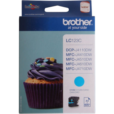 CART JE BROTHER LC123C CYAN