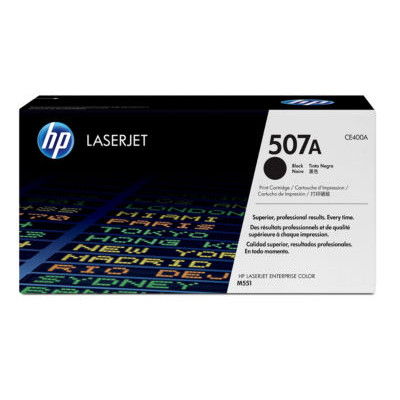 CARTOUCHE LASER HP CE400A NOIR 507A