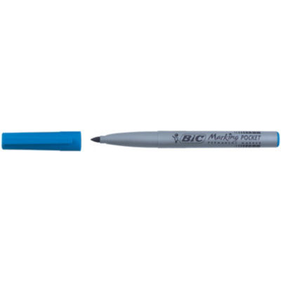 MARQUEUR PERMANENT BIC 1445 BLEU