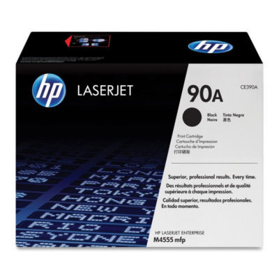 CARTOUCHE LASER HP CE390A NOIR N°90A