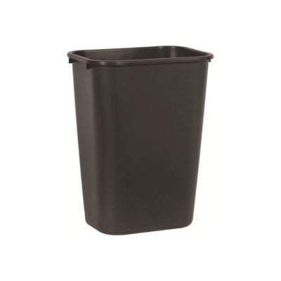 CORBEILLE RECTANGULAIRE 39L NOIR