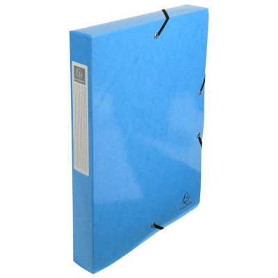 BOITES CLASSEMENT DOS 4 CM BLEU