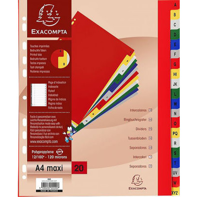 JEU INTERC ALPHA PP 12/100 COUL 20T A4+