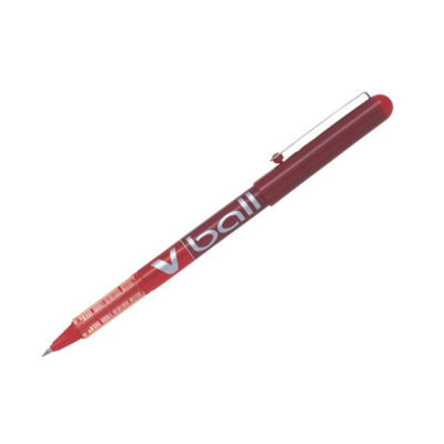 STYLO ROLLER PILOT VBALL 0.5 ROUGE