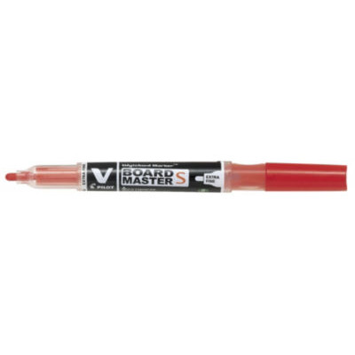 MARQUEUR EFFACABLE VBOARD MASTER S ROUGE