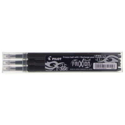 LOT 3 RECHARGES FRIXION 0.7 NOIR