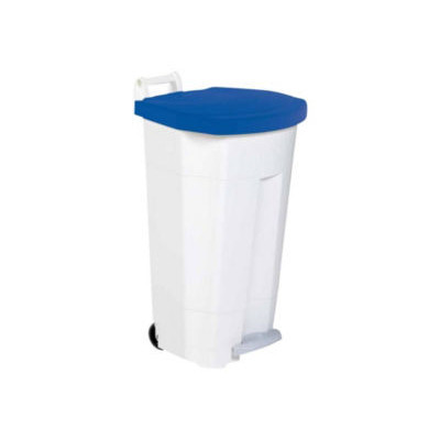 POUBELLE BOOGY A PEDALE 90L BLEU