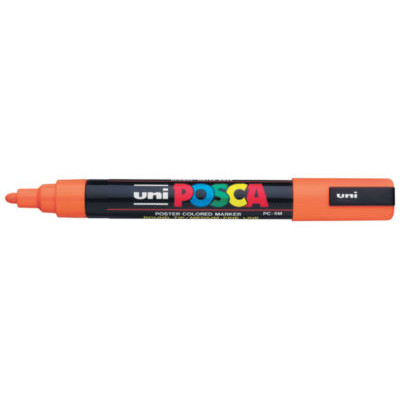 MARQUEUR PEINTURE UNI POSCA PC5M ORANGE