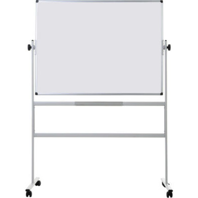 TABLEAU BLANC BI-OFFICE PIVOTANT 120X90