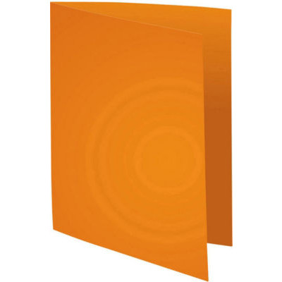 100 CHEMISES SIMPLES 1 PLI 160G ORANGE