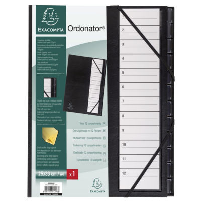 TRIEUR A CAVALIER 12 COMP. NUM. NOIR