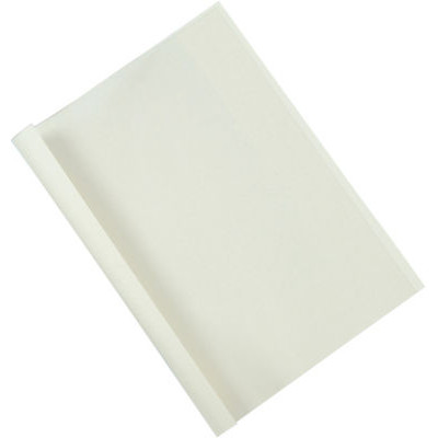 LOT 100 COUV A4 DOS 12MM 150µ BLANC