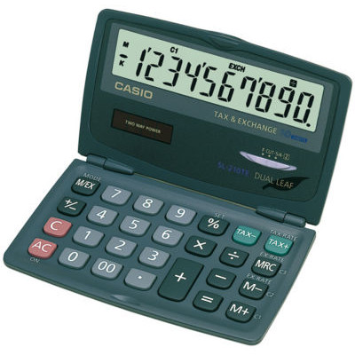 CALCULATRICE CASIO SL-210TE 10 CH