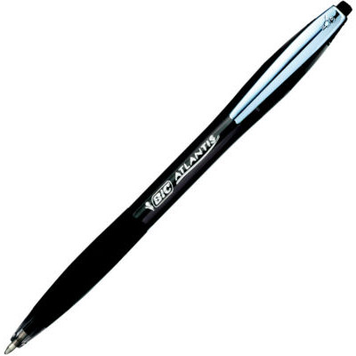 STYLO BILLE BIC ATLANTIS PREMIUM NOIR