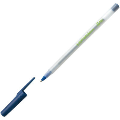 STYLO BILLE ECOLUTIONS ROUND STIC BLEU