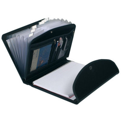 PORTE DOCUMENT EXAFOLIO PP NOIR