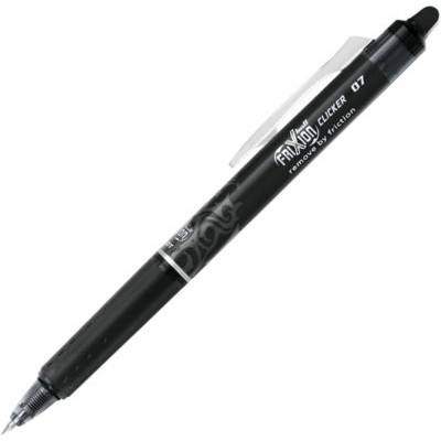 STYLO GEL FRIXION CLICKER 07 NOIR
