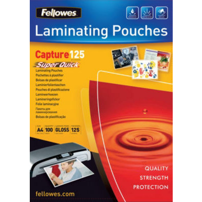 100 POCHETTES A4 125 MICRONS SUPERQUICK