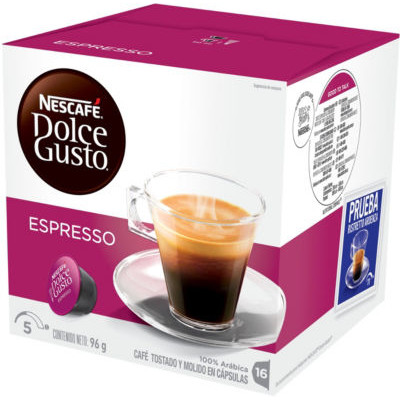 BTE 16 CAPSULES ESPRESSO DOLCE GUSTO