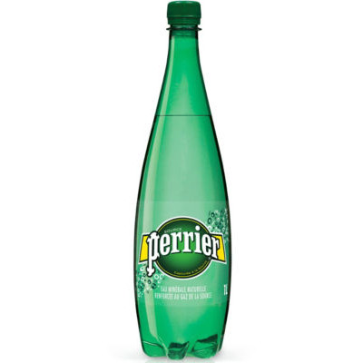 LOT 12 BOUTEILLES PERRIER 1L